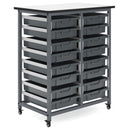 TY001 Carre 雙層移動式教材櫃｜Teaching Supply Trolley