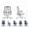 <tc>KH-267A-LP Executive Chair with Armrests</tc>