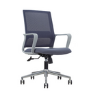 KH-219B-HS-Umbe Mid-Back Mesh Chair (Simple Style) (White Frame)