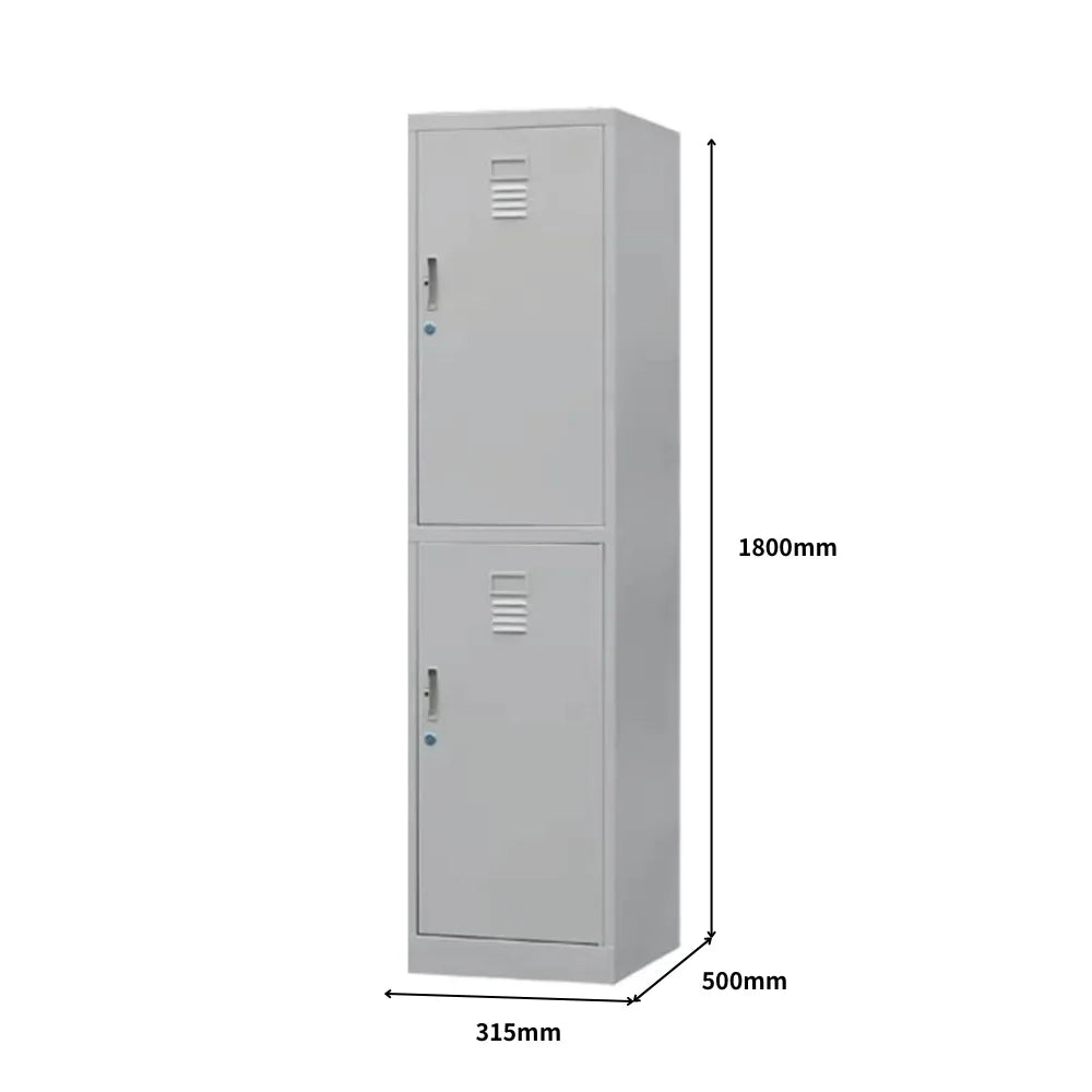 SST008 Preci Office Metal Stainless Steel Locker and Wardrobe