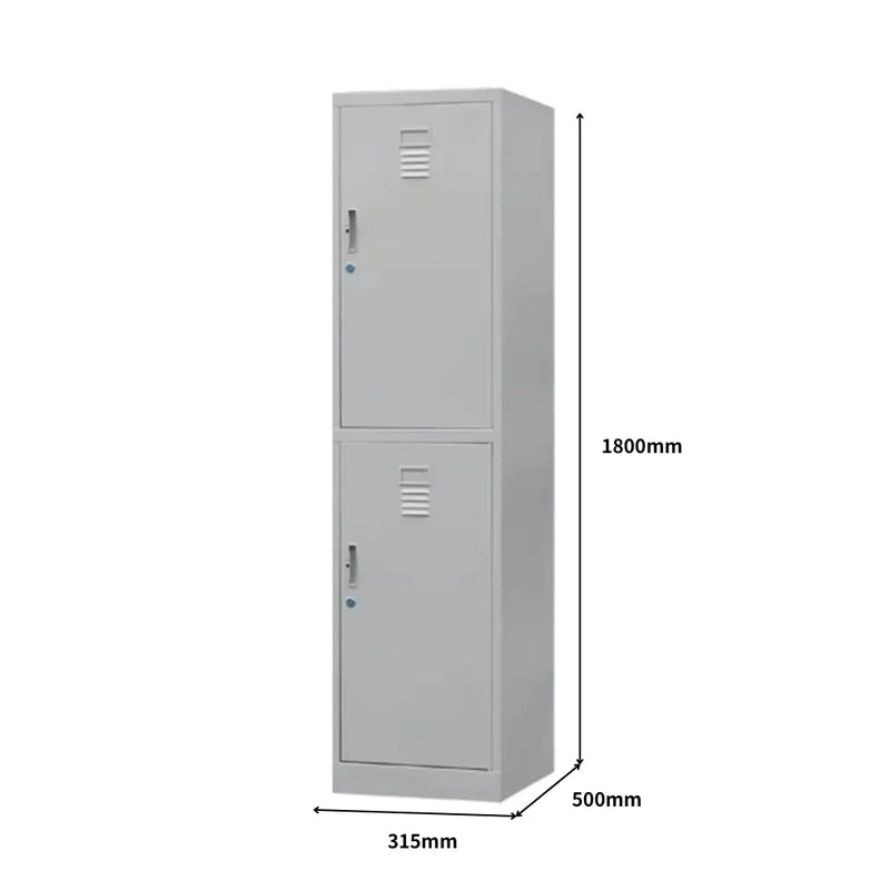 SST008 Preci Office Metal Steel Storage Locker Wardrobe Cabinet