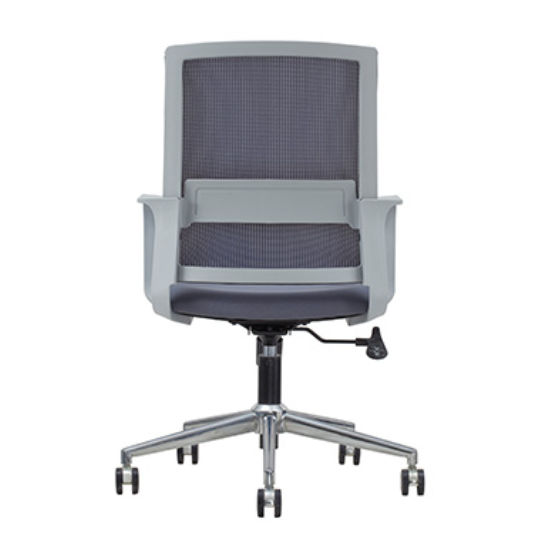 KH-219B-HS-Umbe Mid-Back Mesh Chair (Simple Style) (White Frame)