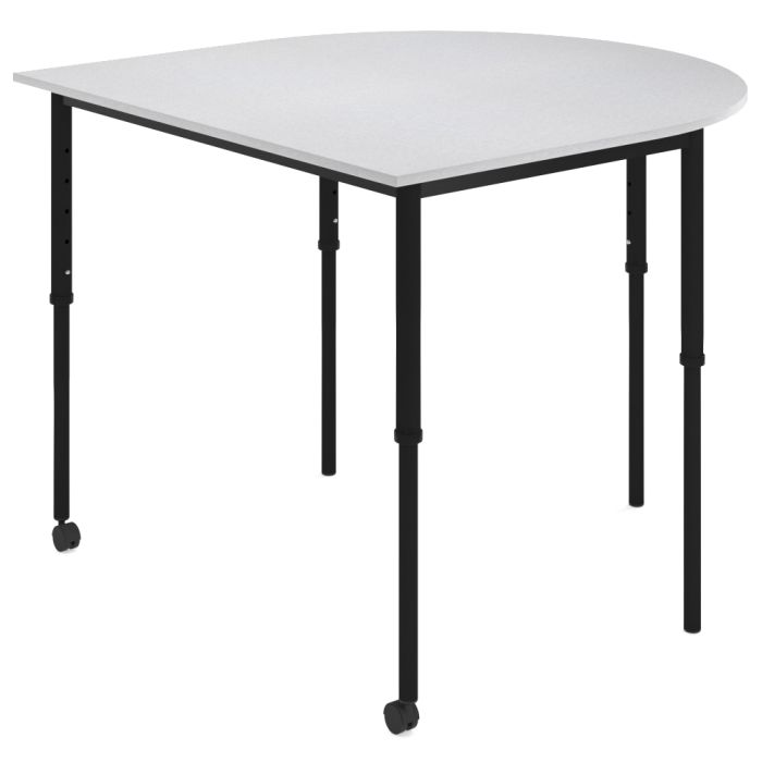KS056 D-End 高度可調坐立式學校桌｜Sit-Stand Adjustable School Desk