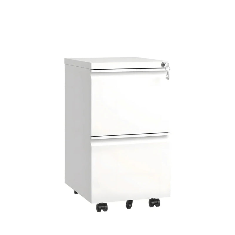 SST016 Solido Double-layer drawer Metal stainless steel movable drawer file cabinet