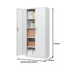 SST012 Minimal Office Metal Steel Double Door Cover File Cabinet