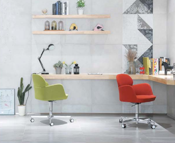 KSY086-OU Pausa 時尚布藝辦公室洽談會客椅