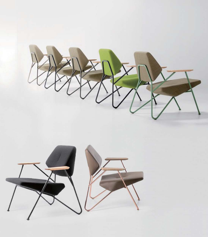 KSY066-OU Soffice 簡約辦公室布藝休閒椅