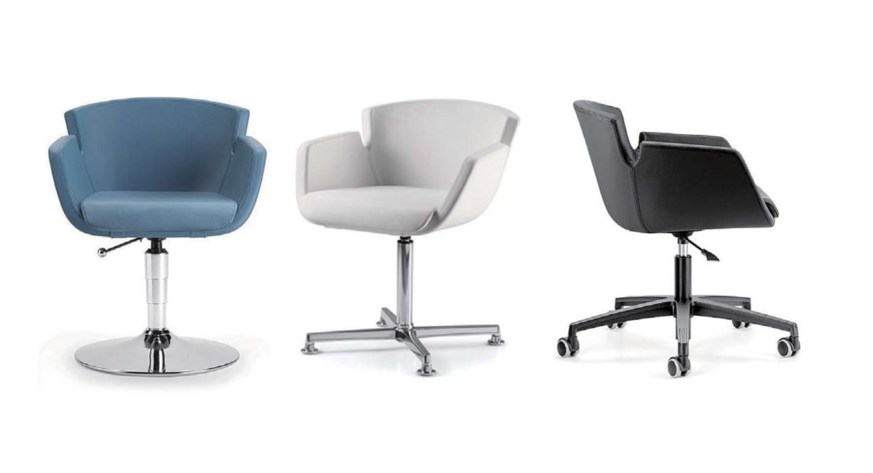 KSY070-OU Oasi 時尚圓盤底座接待會客椅