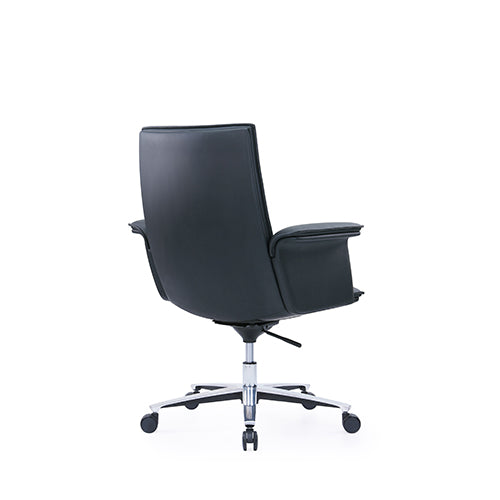 KH512-L Atrio Mid-Back Adjustable Leather Office Chair | Patented Executive Chair
