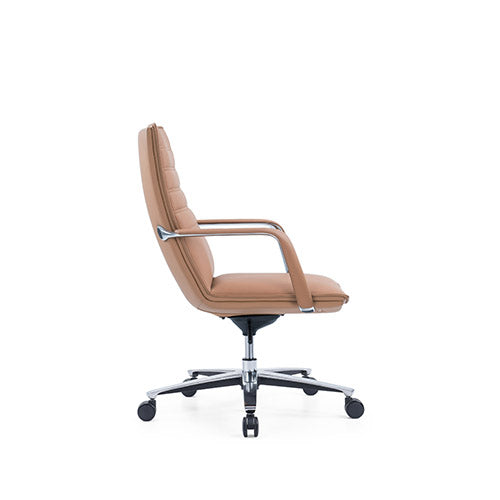 KH512-L Atrio Mid-Back Adjustable Leather Office Chair | Patented Executive Chair