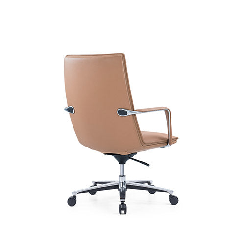 KH512-L Atrio Mid-Back Adjustable Leather Office Chair | Patented Executive Chair