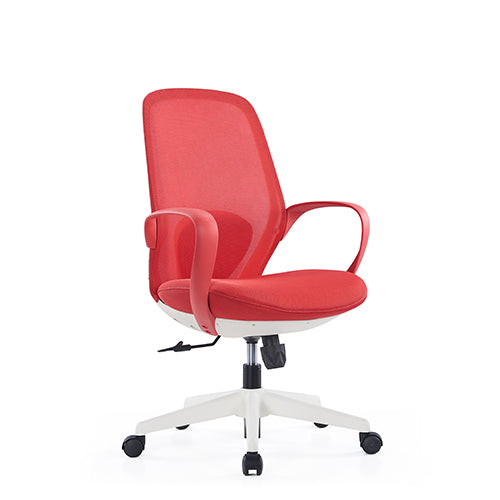 KH533A Waldo 高彈厚墊網布辦公椅 (紅色)｜Premium Comfort Chair