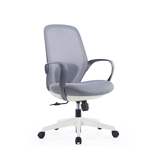 KH533B Waldo 高彈厚墊網布辦公椅 (灰色)｜Premium Comfort Chair