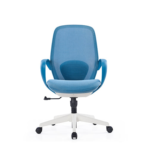 KH533D Waldo 高彈厚墊網布辦公椅（天藍色）｜Premium Comfort Chair