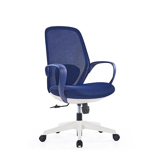 KH533C Waldo 高彈厚墊網布辦公椅 (藍色)｜Premium Comfort Chair