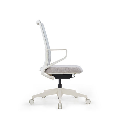 KH-K25BW-L Live Ergonomic Mid-Back Office Chair with Fixed Armrests 