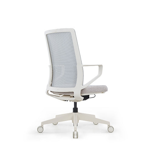 KH-K25BW-L Live Ergonomic Mid-Back Office Chair with Fixed Armrests 