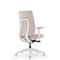 KH-K55B-BS-Cora High Back Office Chair with White Legs and 3D Armrests