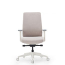 KH-K55B-BS-Cora High Back Office Chair with White Legs and 3D Armrests