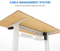 UP STANDING DESK-Walnut_Black (E1-02B)