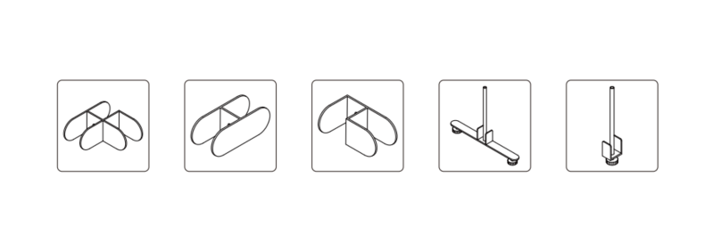 EFP-35 Plio 落地屏風（夾具款）