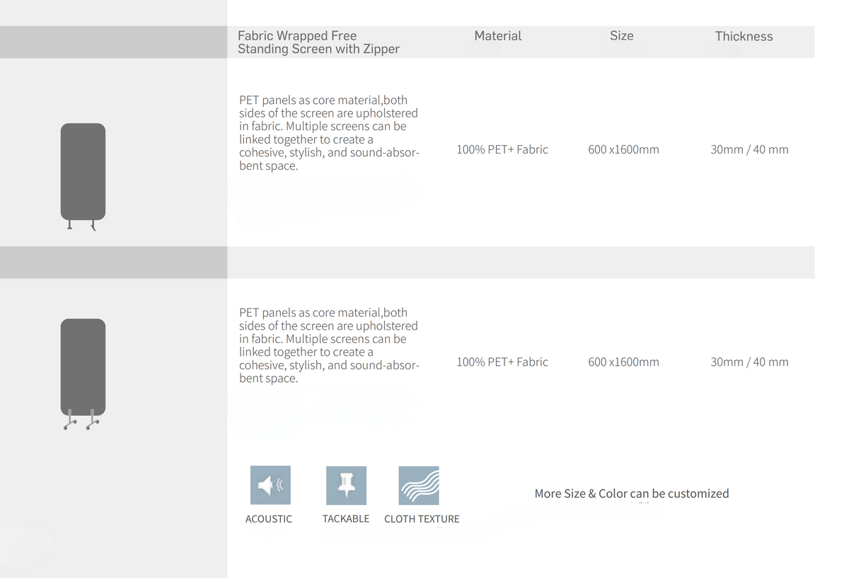EFP-9 Muran 辦公位屏風組合 Workstation Partition Set