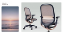 GT-0015 O2 Middle Back Arm Rear Armwork Ergonomic Office Chair Computer Chair