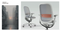 GT-0015 O2 Middle Back Arm Rear Armwork Ergonomic Office Chair Computer Chair