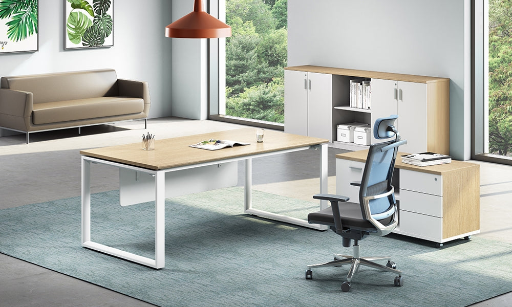 GW22005 Portzen 工業風金屬架辦公枱
