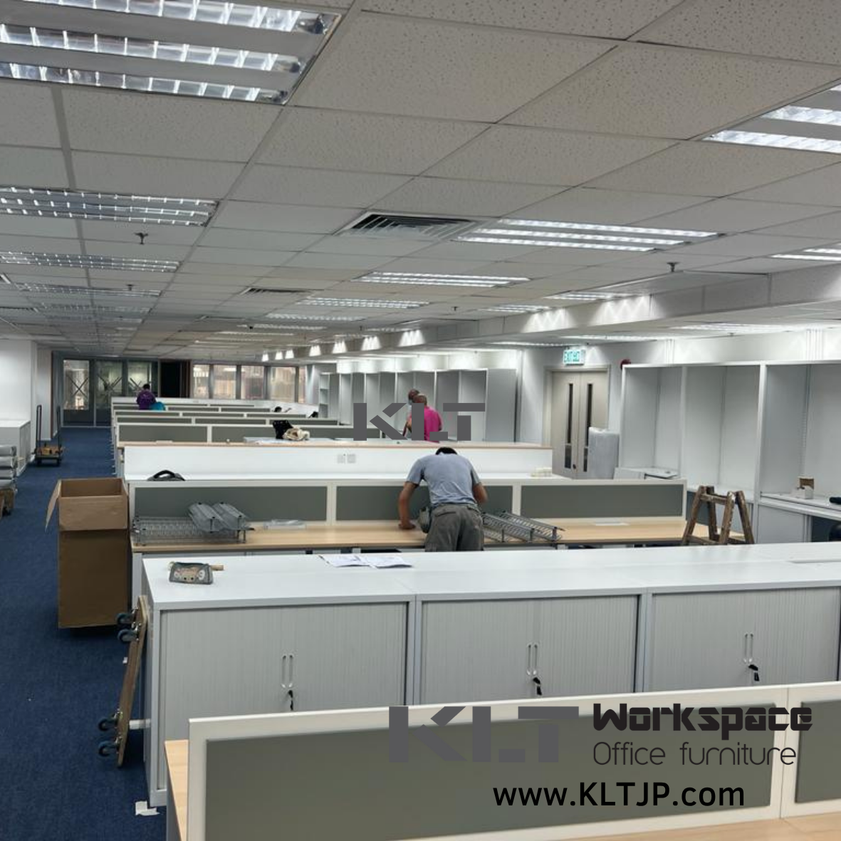 JBA080 宏天廣場辦公空間傢俬項目