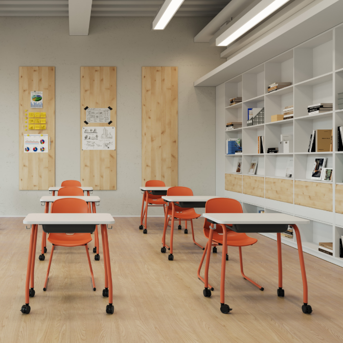 JY106002 School Classroom Furniture｜現代校園家具整體方案