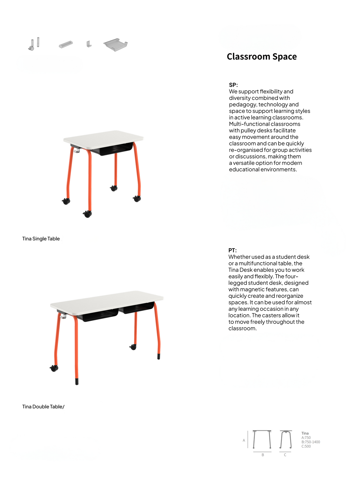 JY106002 School Classroom Furniture｜現代校園家具整體方案