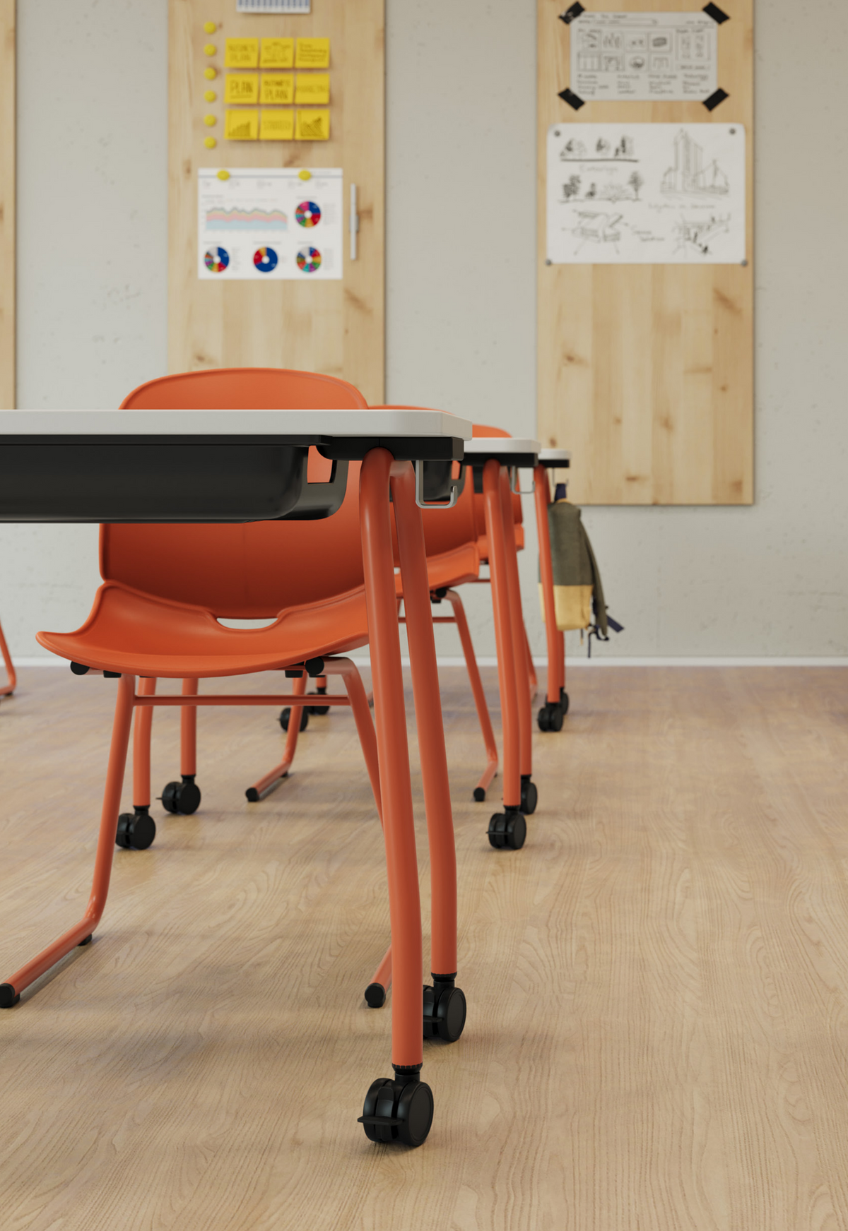 JY106002 School Classroom Furniture｜現代校園家具整體方案