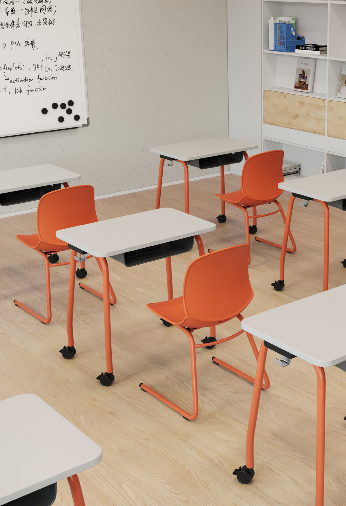 JY106002 School Classroom Furniture｜現代校園家具整體方案