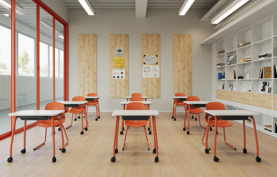 JY106002 School Classroom Furniture｜現代校園家具整體方案