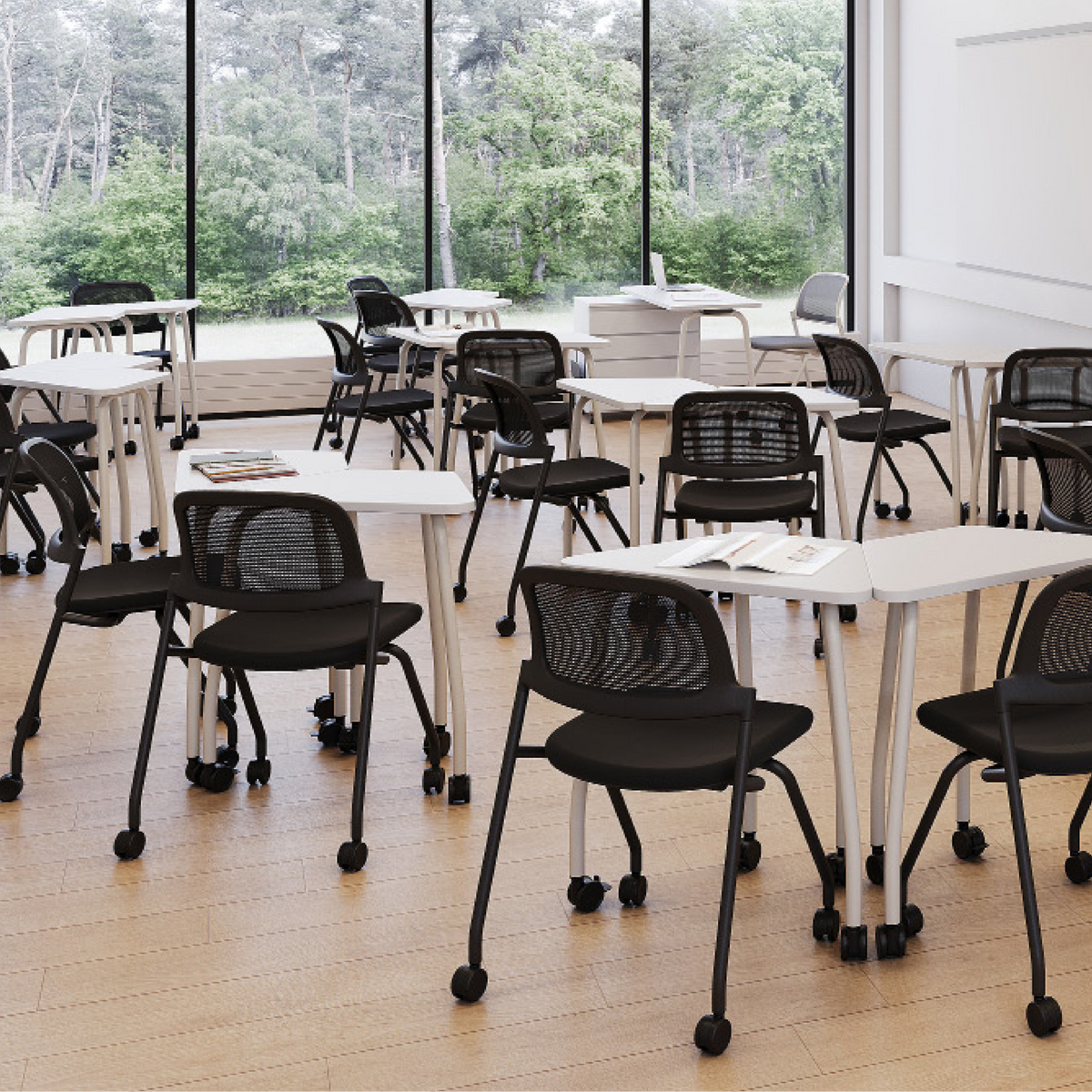JY106005 Classroom Tables and Chairs｜靈活學生桌椅配置