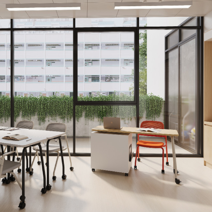 JY106005 Classroom Tables and Chairs｜靈活學生桌椅配置