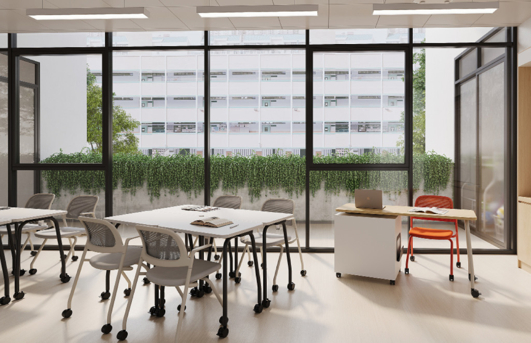 JY106005 Classroom Tables and Chairs｜靈活學生桌椅配置