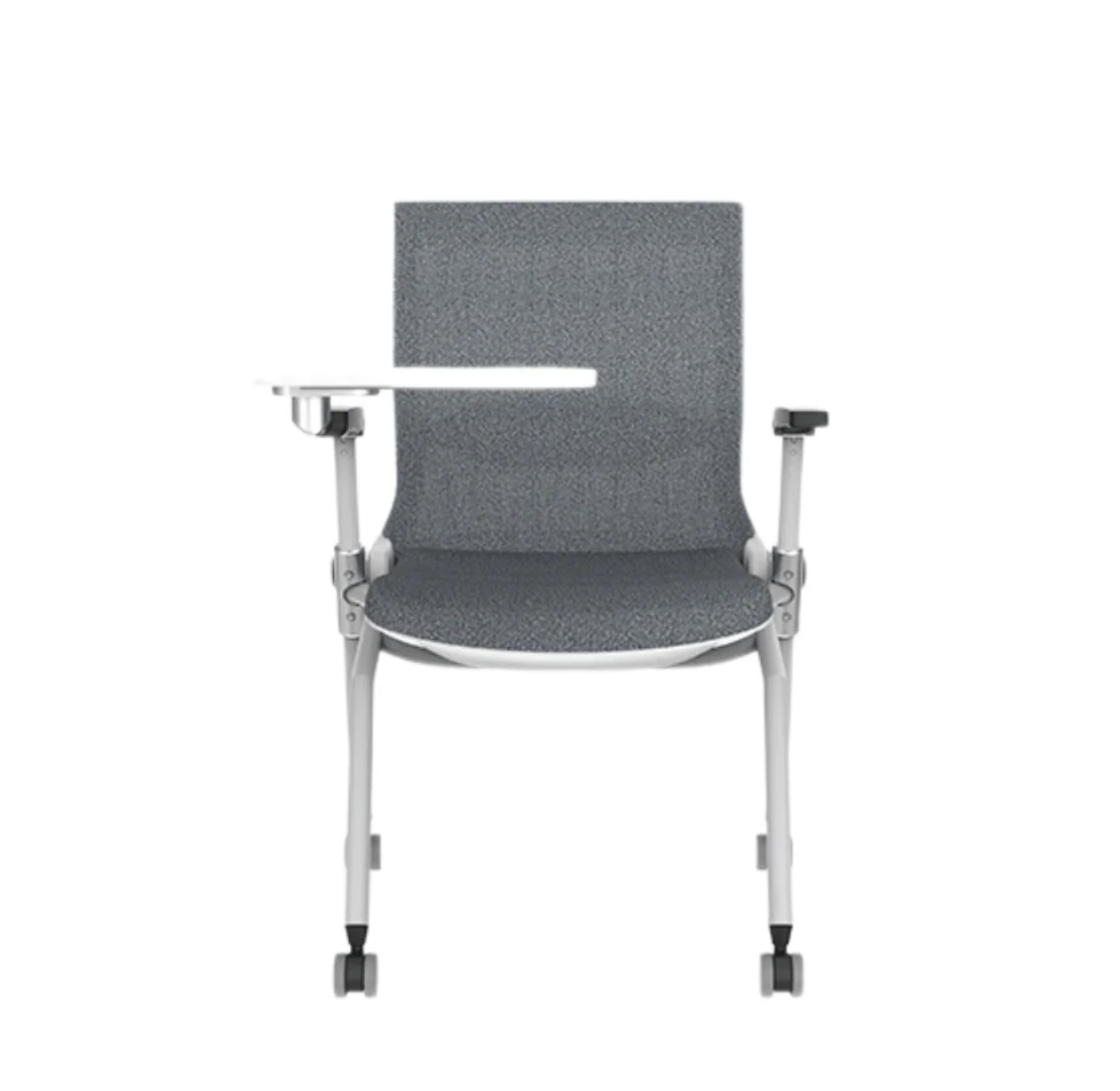 K520-B Aeo Stackable Training Chair with Wheels 