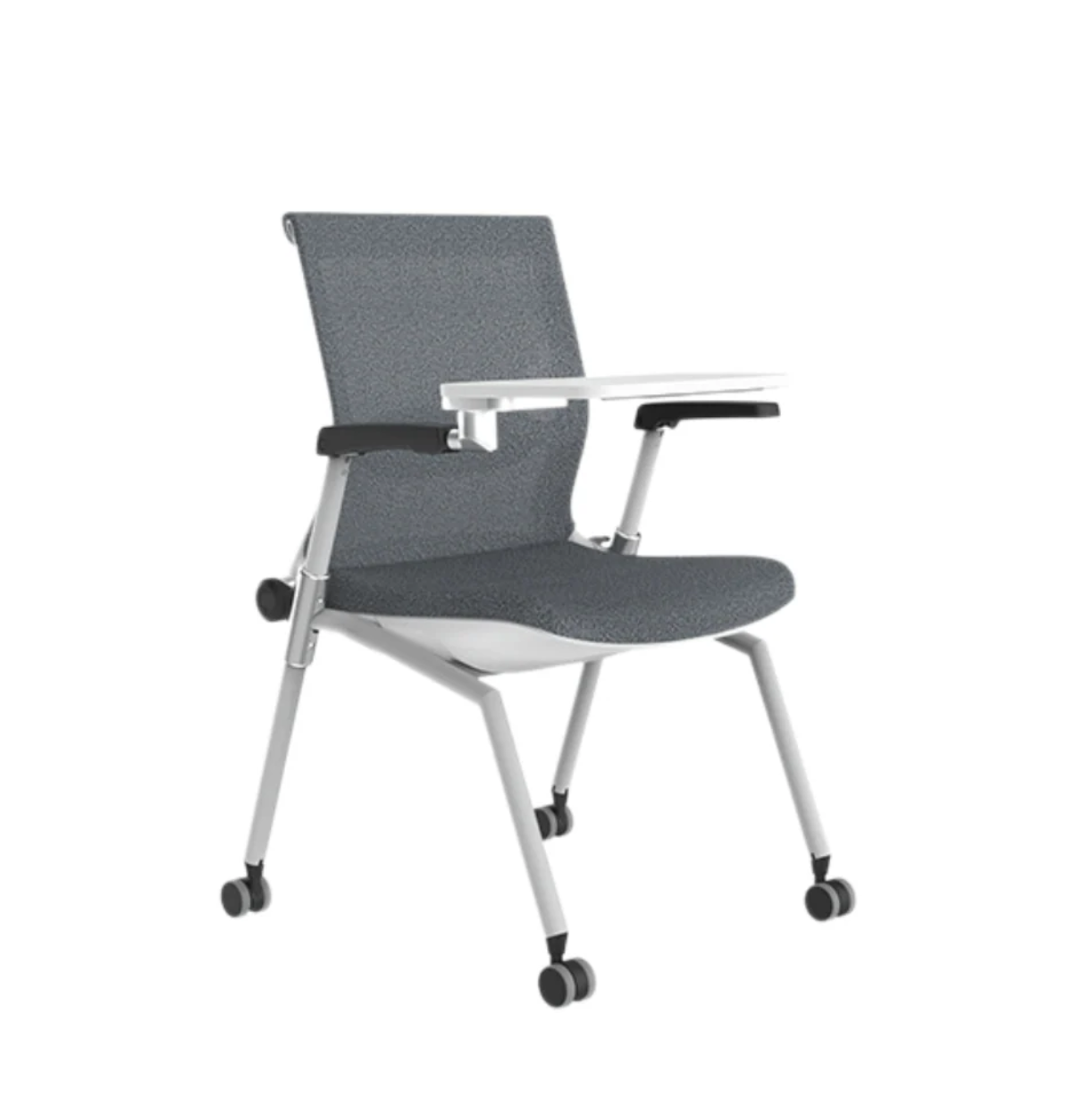 K520-B Aeo Stackable Training Chair with Wheels 