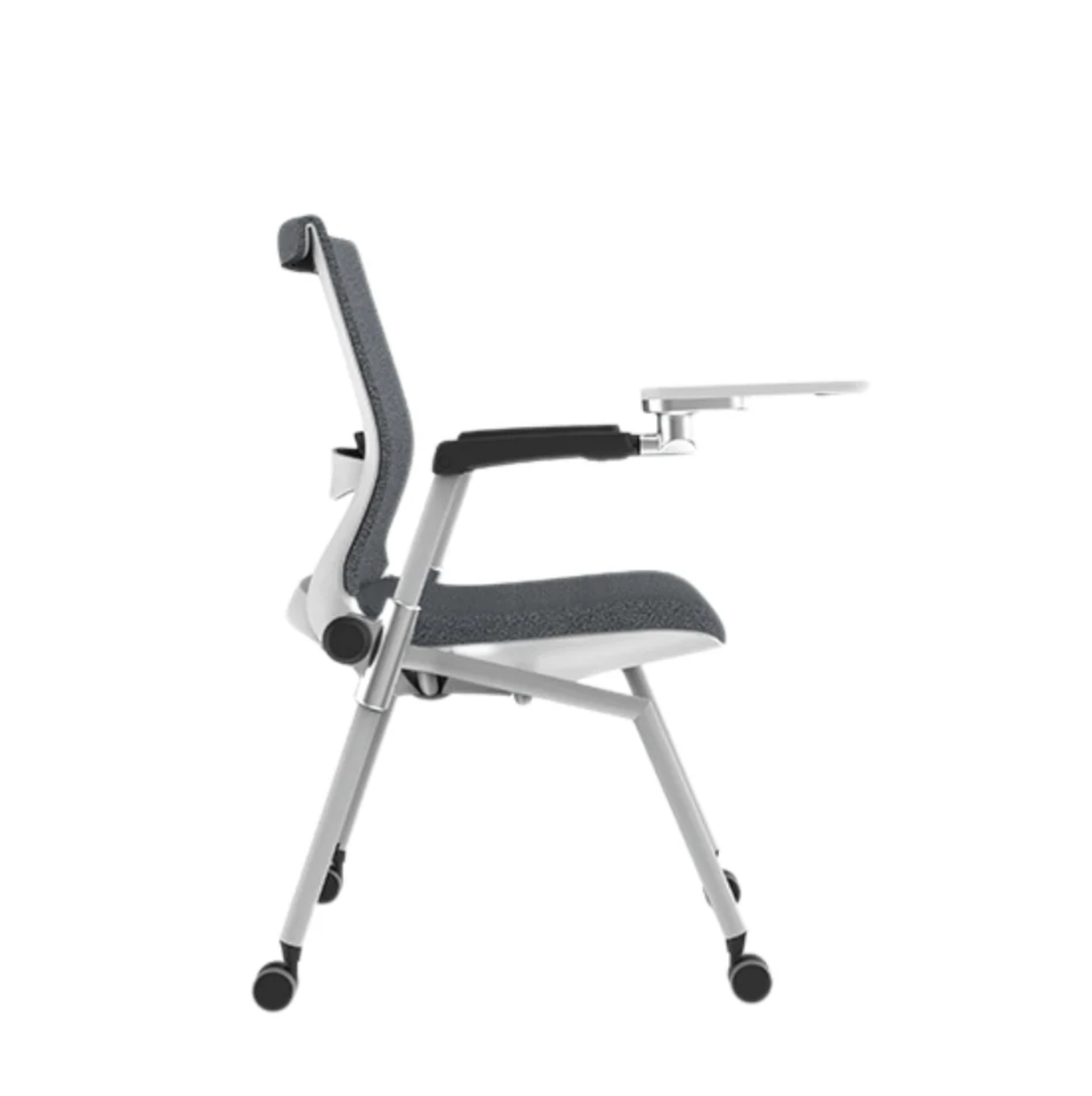 K520-B Aeo Stackable Training Chair with Wheels 