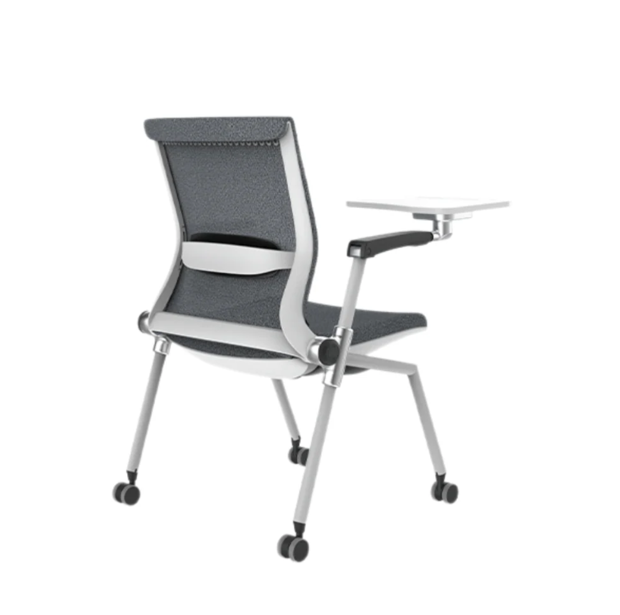 K520-B Aeo Stackable Training Chair with Wheels 