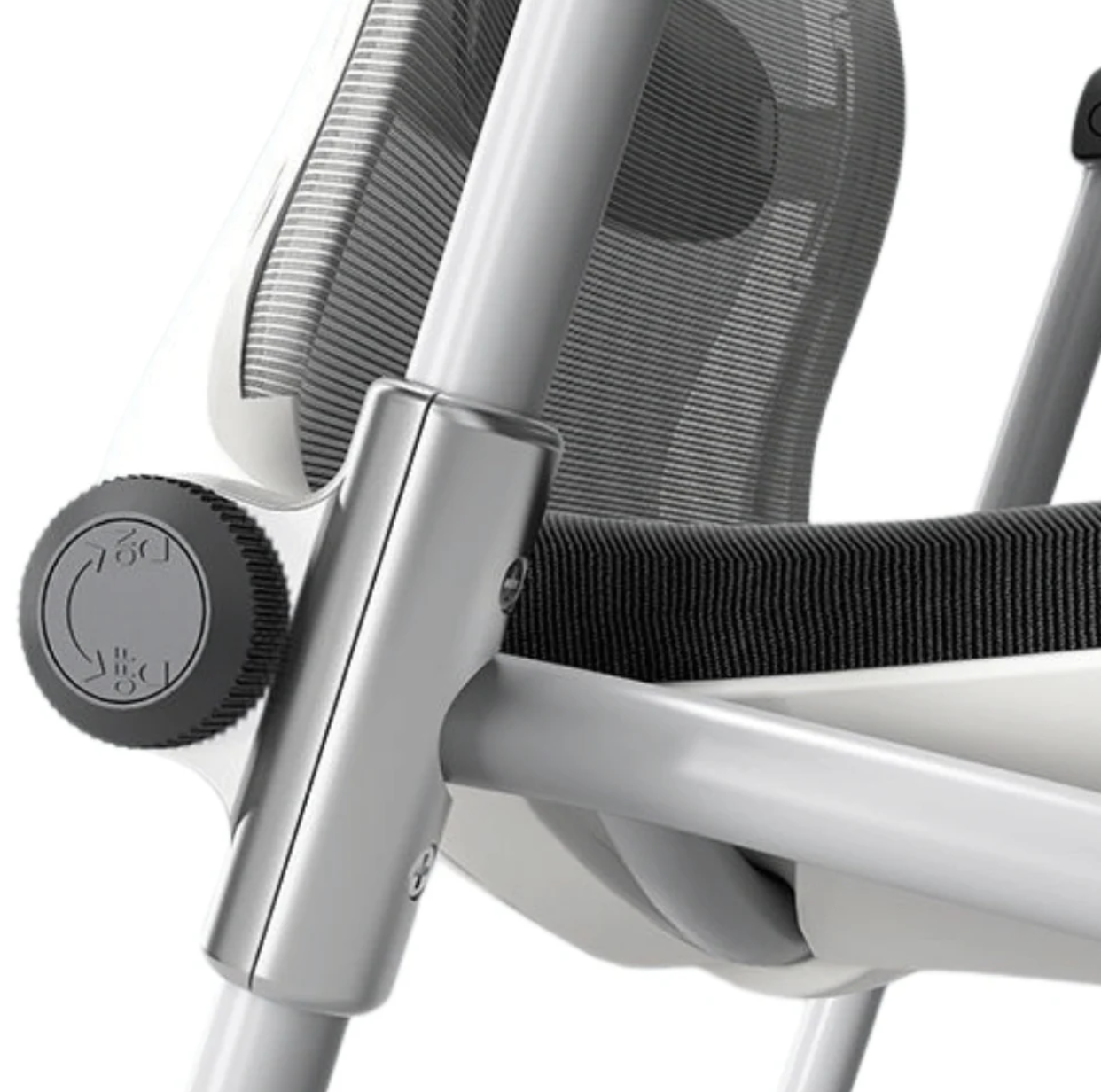 K520-B Aeo Stackable Training Chair with Wheels 