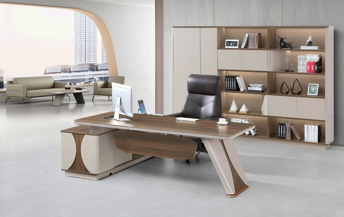 KA26 行政大班桌連儲物側櫃