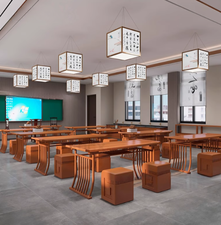 KAD10 Aula 塑料仿古凳