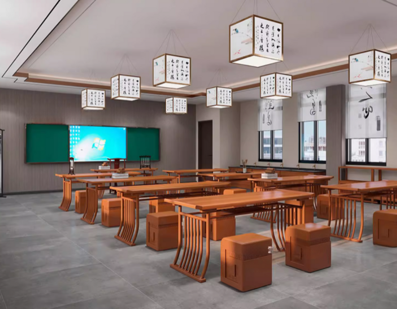 KAD10 Aula 塑料仿古凳