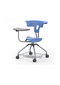 KAD17 Confo Saddle Chair with Writing Tablet on Wheels