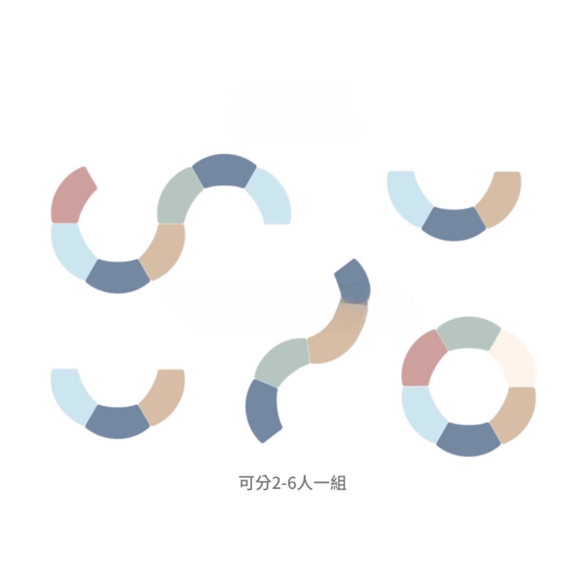 KAD 70 Elettro 花瓣單層組合桌