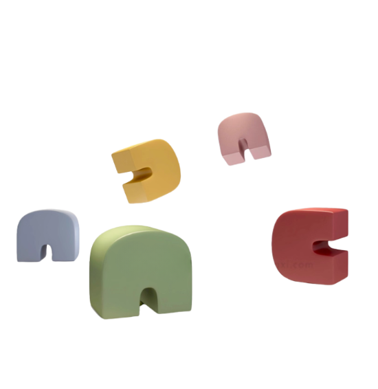 KAD7 Facile Rainbow Ben Ben Stool