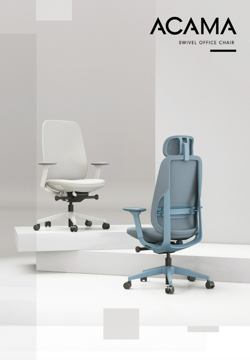 KEAC-001B ACAMA Middle Back Ergonomic Office Chair Computer Chair